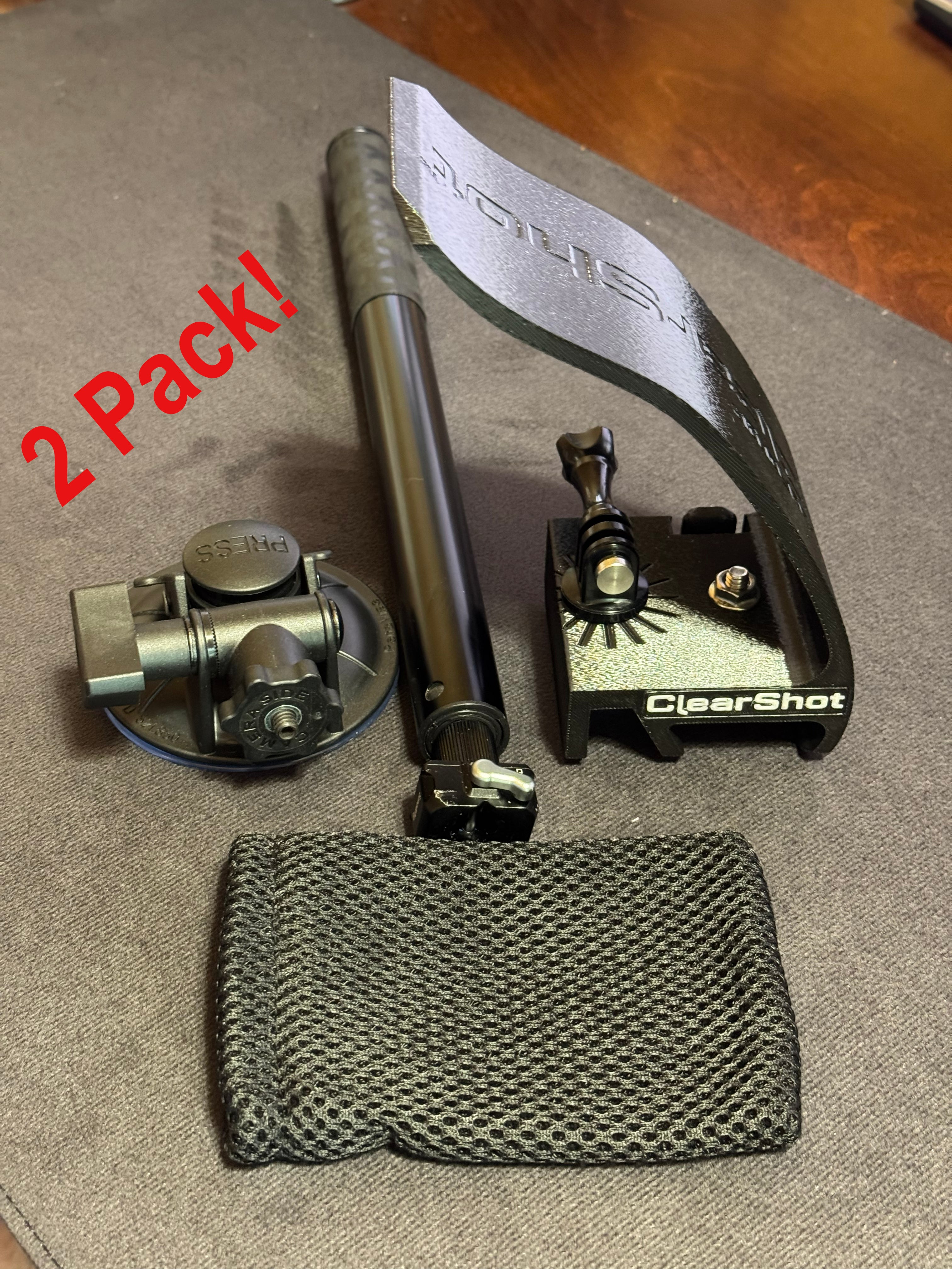 2-Pack Bundle - IceForge ClearShot Camera Mounting System